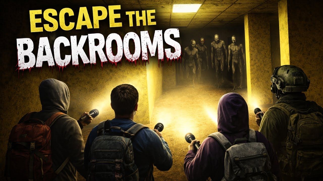Escape The Backrooms | With Friends... Pt. 2