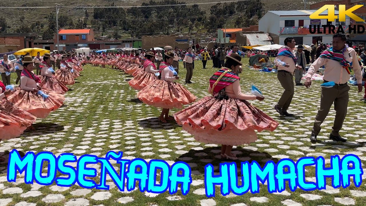 Entrada folclórica HUMACHA Moseñada 2022 Provincia Omasuyos Bolivia | CHOLITA ISABEL