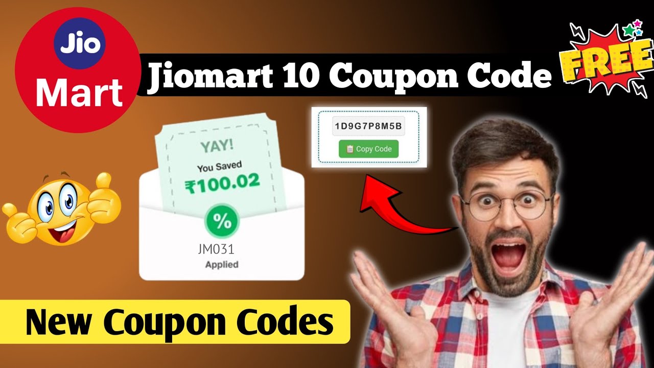 Jiomart Coupon Code Today | Jiomart 100 Free Shopping | Jiomart 100 off coupon | Jiomart offer today