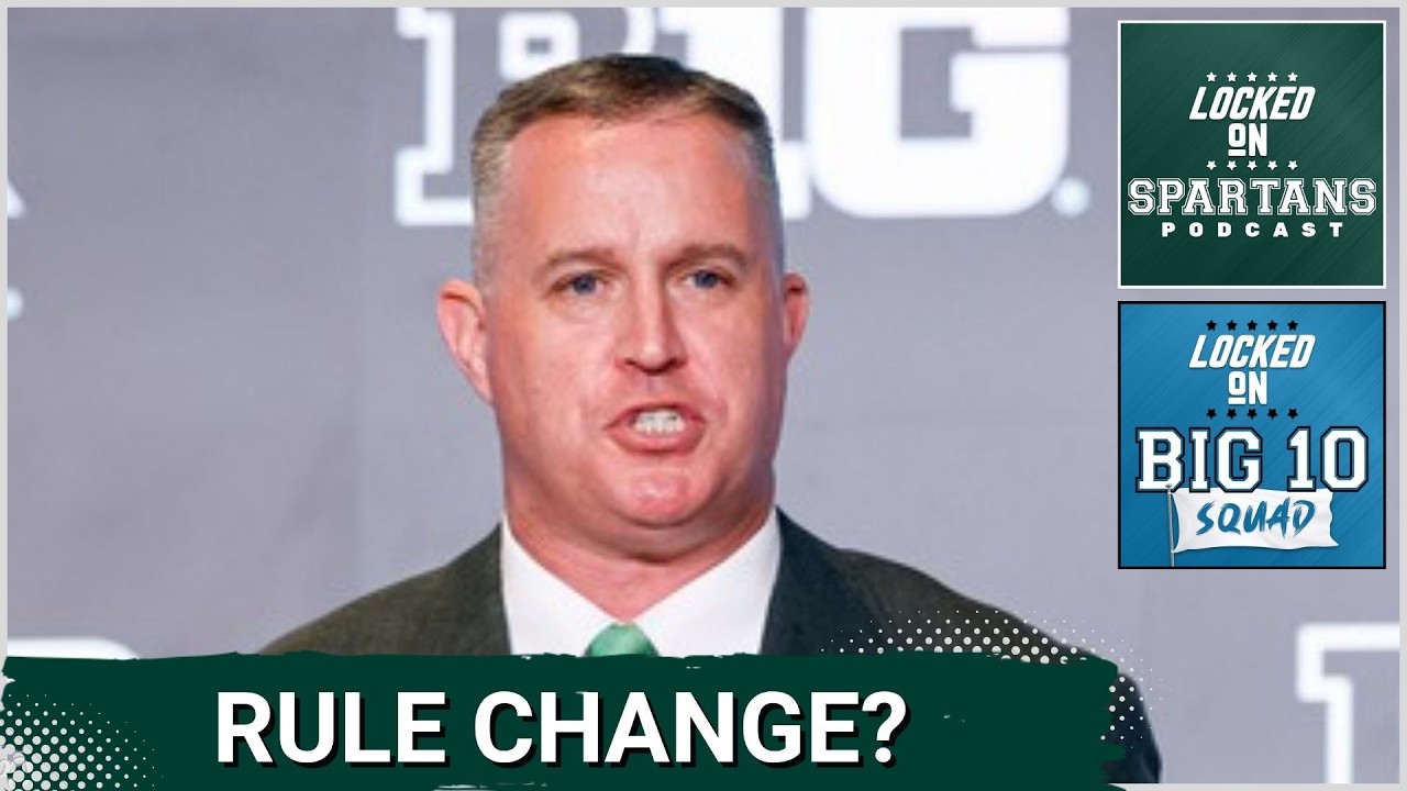 BIG 10 SQUAD: Big 10 BANS PROS | What this means for Michigan State