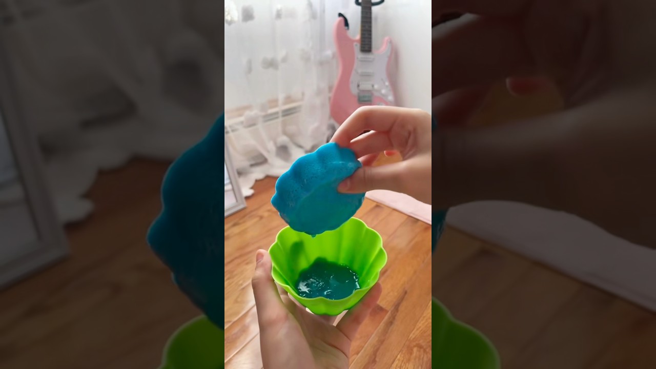 FAILED SLIME!? 🫢🫧 #slime #slimefail #shorts
