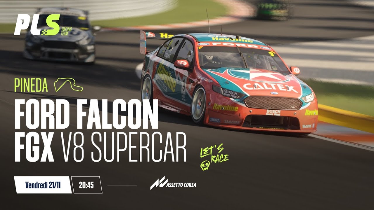 FORD FALCON FGX V8 SUPERCAR @PINEDA