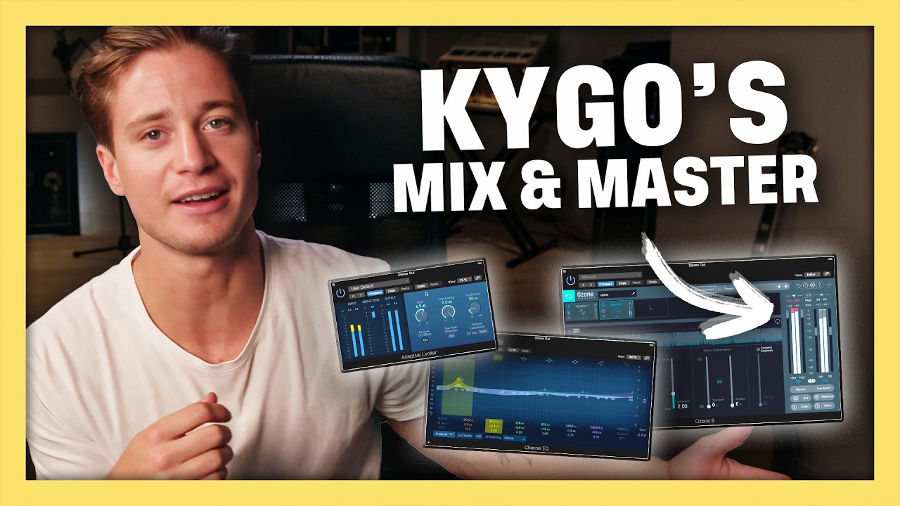 Полный процесс сведения и мастеринга хитов №1 от Kygo