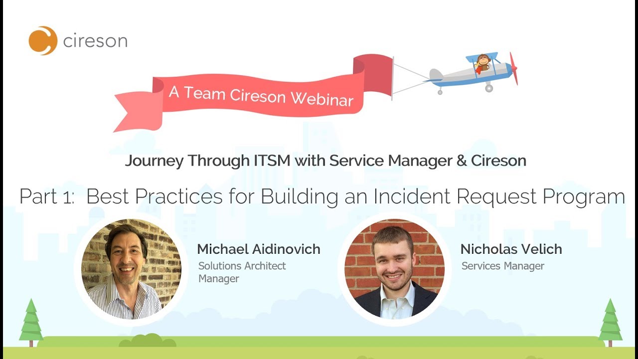 ITSM Journey Part 1: Best Practices for Building an Incident Request Program