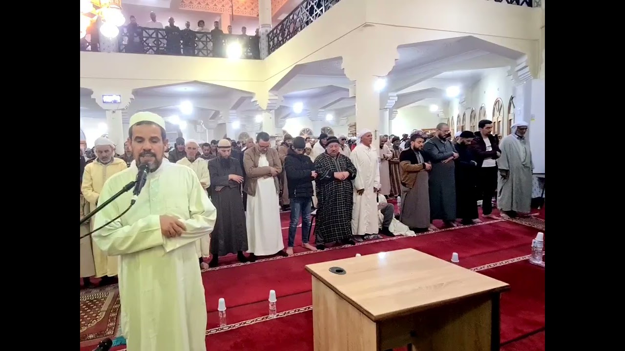 الليلة الثامنة عشر من رمضان الشفع والوتر  بمسجد الامام البخاري الجلفة مع الإمام امحمد قسمية 2026