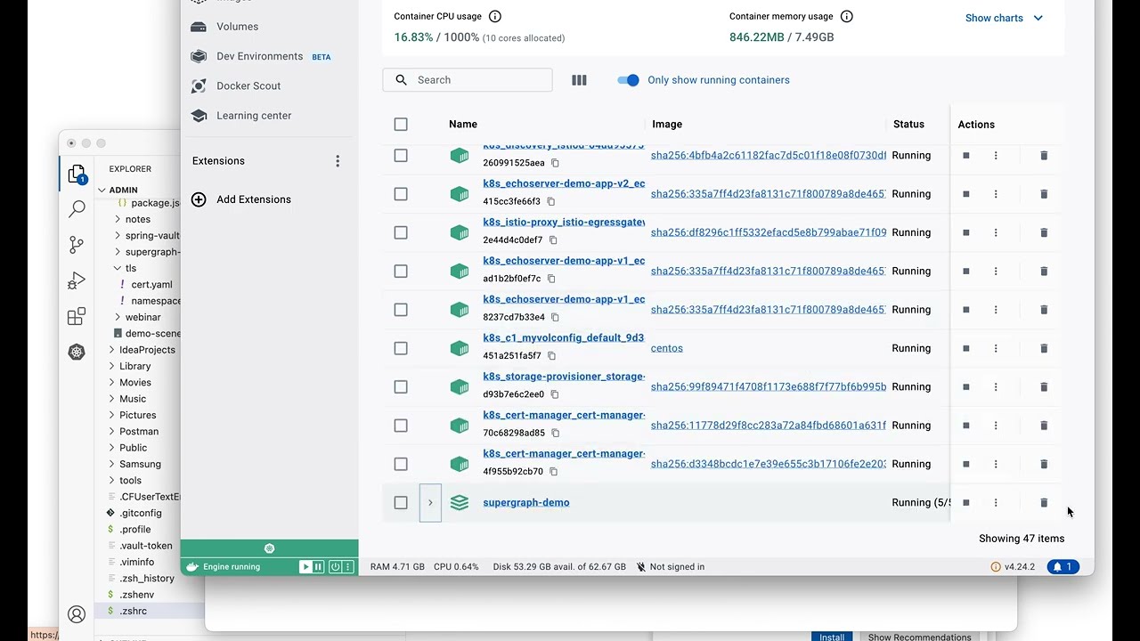 apollo graphql supergraph Apollo Studio and GraphQL Query on Docker Desktop having 5 Subgraphs