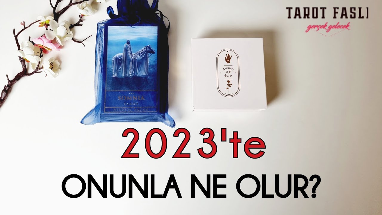 Bu yıl onunla ne olur?/ Seni nasıl görecek, senin için ne yapacak?/ Tarot, tarot falı