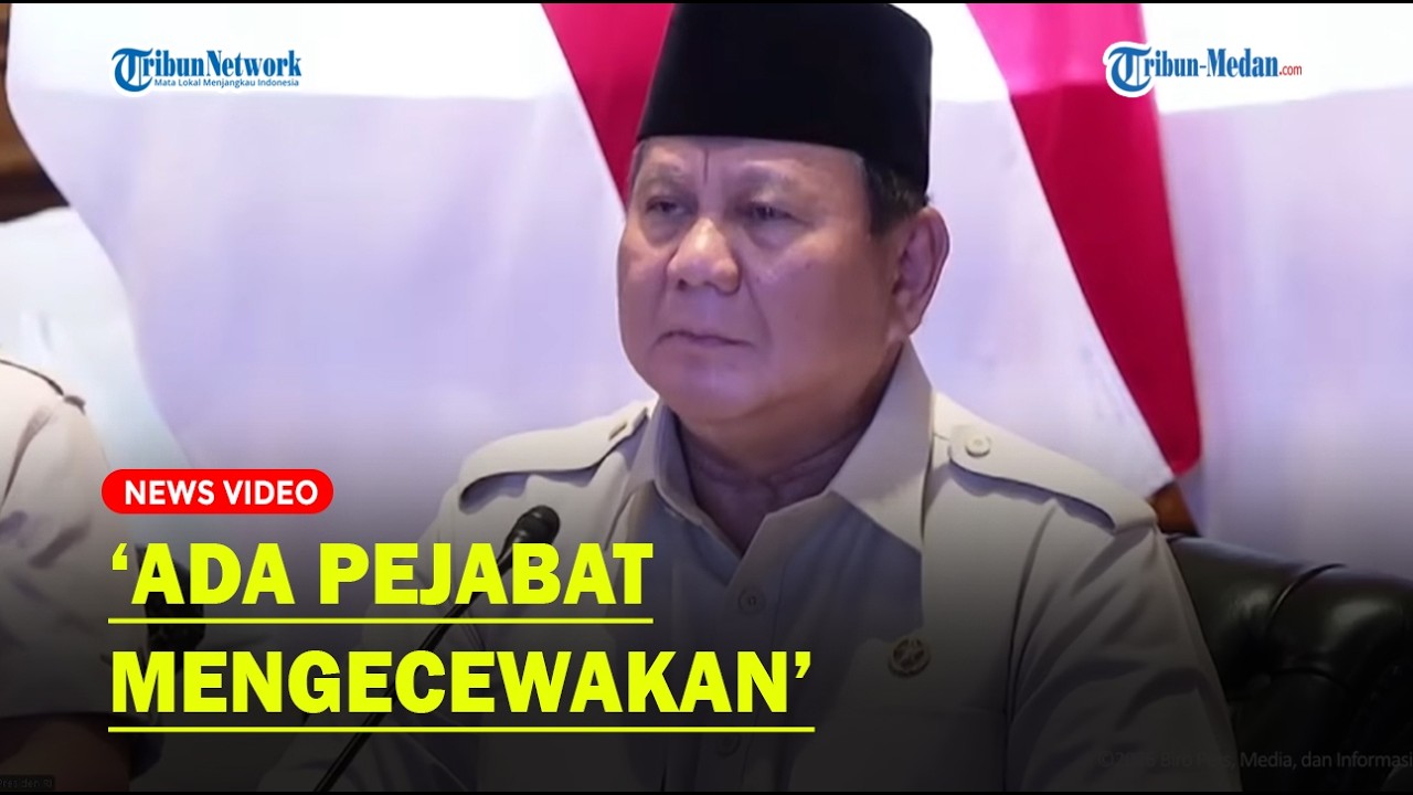 Prabowo Ungkap Ada Pejabat yang Mengecewakan saat Resmikan 218 Jembatan