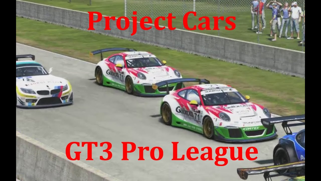 AOR - Project Cars GT3 Pro League First Lap game sound