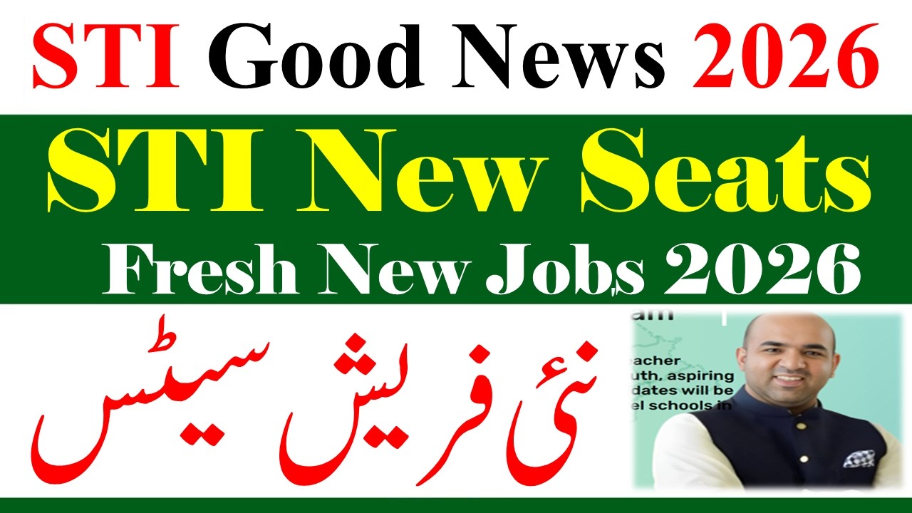 Good News STI New Seats Announced 2026 Update | School Teaching STI Jobs 2026 | STI Jobs 2026