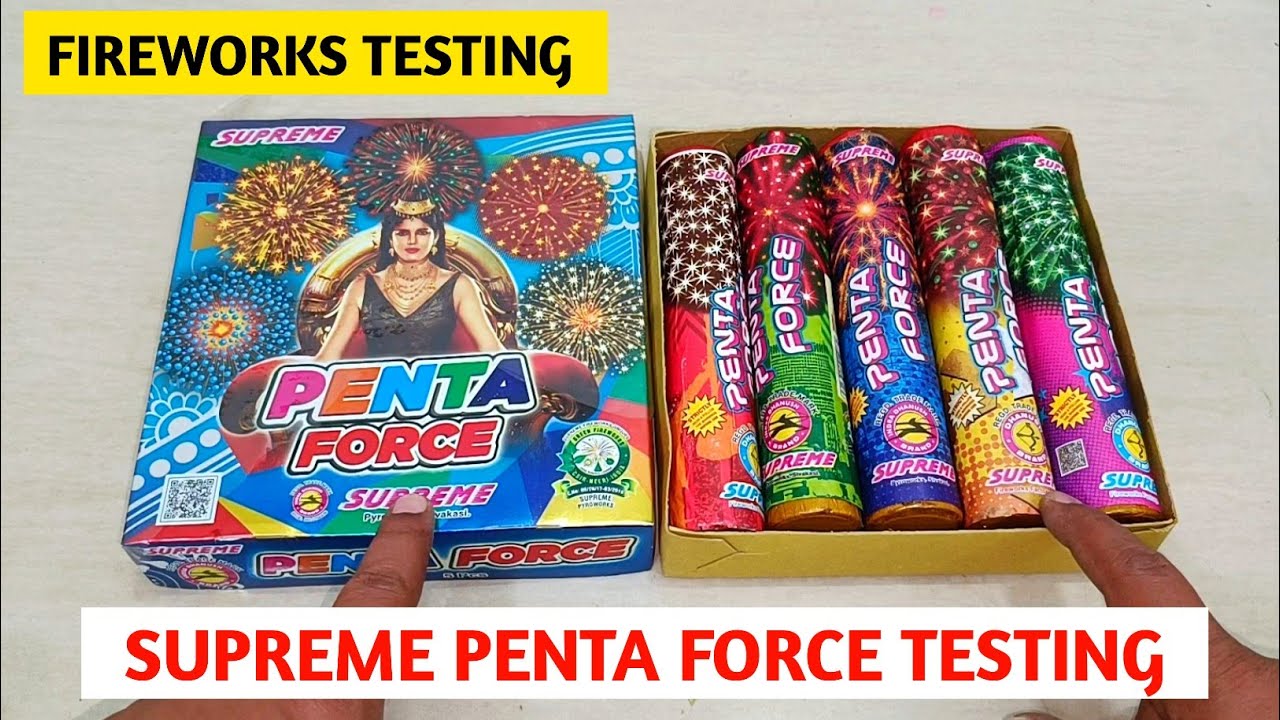 Supreme Penta Force Skyshot Testing | Supreme Penta Skyshot Testing | Diwali Fireworks Testing