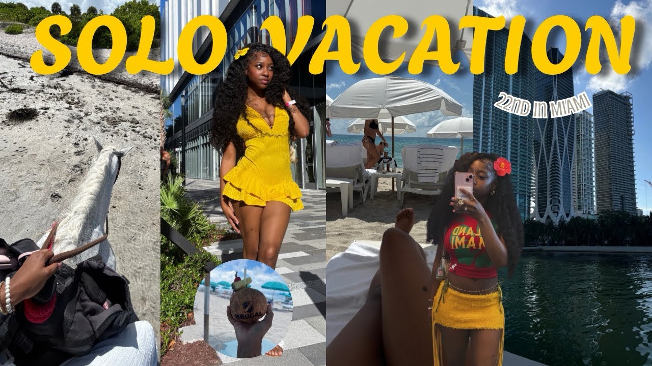  VLOG: 5 DAY SOLO TRIP TO MIAMI FOR MY 22ND🌺☀️🏖️|| NON PARTYING ACTIVITIES 