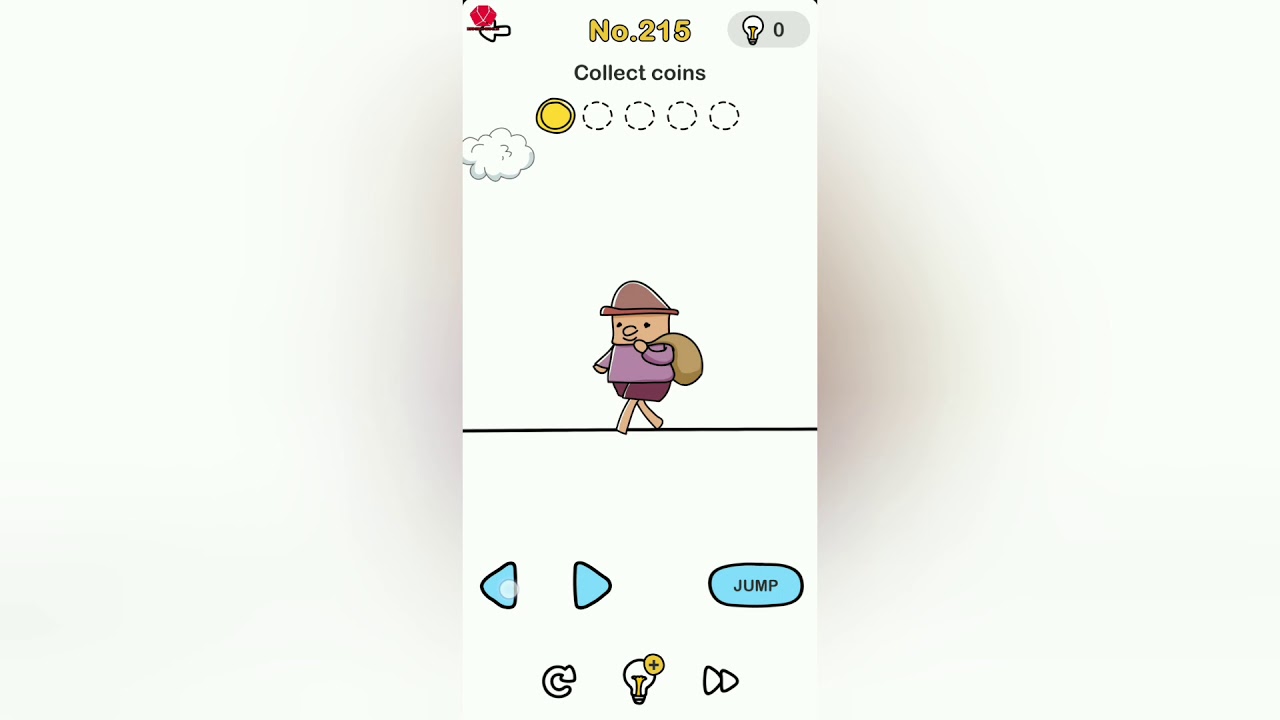 Brain Out Level 215 collect coins