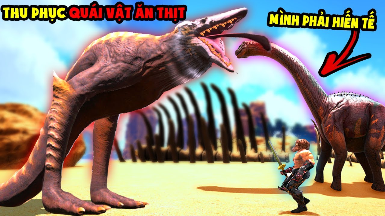 ARK: Pyria Mythos Evolved #31 MÌNH HIẾN TẾ KHỦNG LONG ĐỂ THU PHỤC QUÁI VẬT Skull Crawler -TÝ TIỀN TỈ