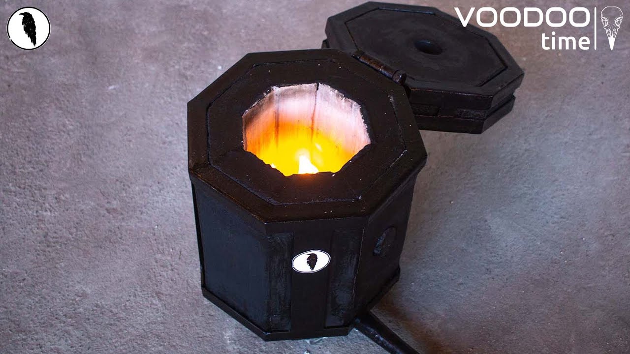 Печь для плавки алюминия | Плавильня из шамотного кирпича