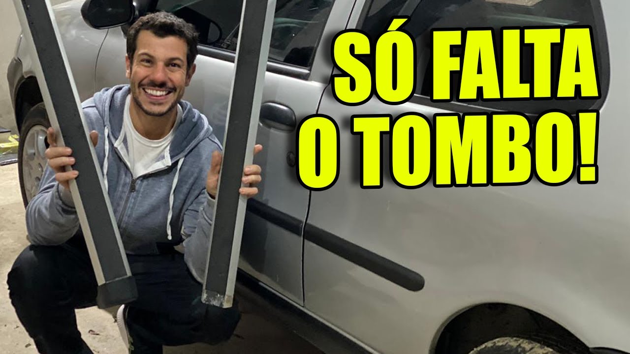 CADA VEZ MELHOR!! 😱 FIAT PALIO DEU ADEUS AO HACK DE TETO E GANHOU BORRACHÕES!! 😎 FICOU LINDO!!