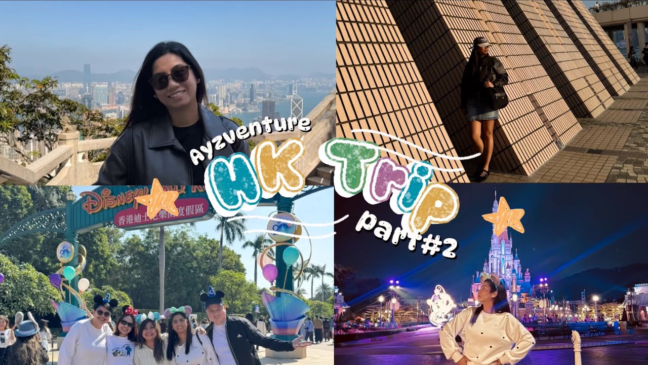 HK Trip 🇭🇰 Part 2 - Disneyland & City Tour