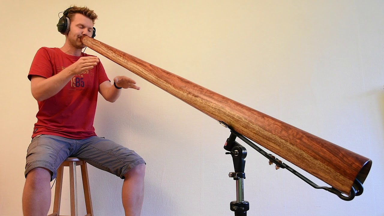 UJAZI Didgeridoo demo feat. ZALEM - Bryneira Do/C - Bubinga wood