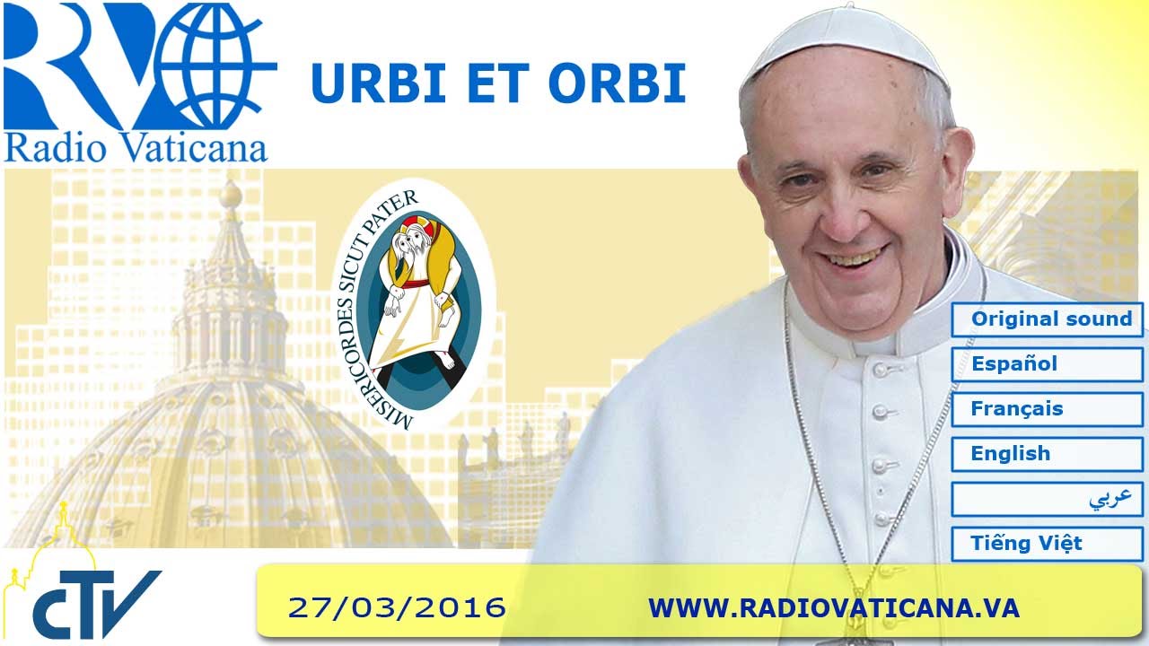 Urbi et Orbi 2016.03.27