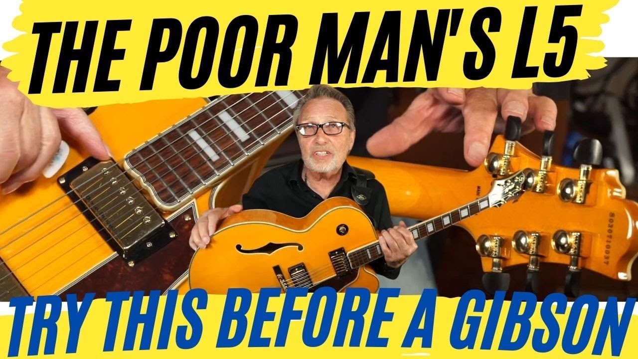 I'm Blown Away By The Sound! | The Poor Man's Version of a Gibson L5