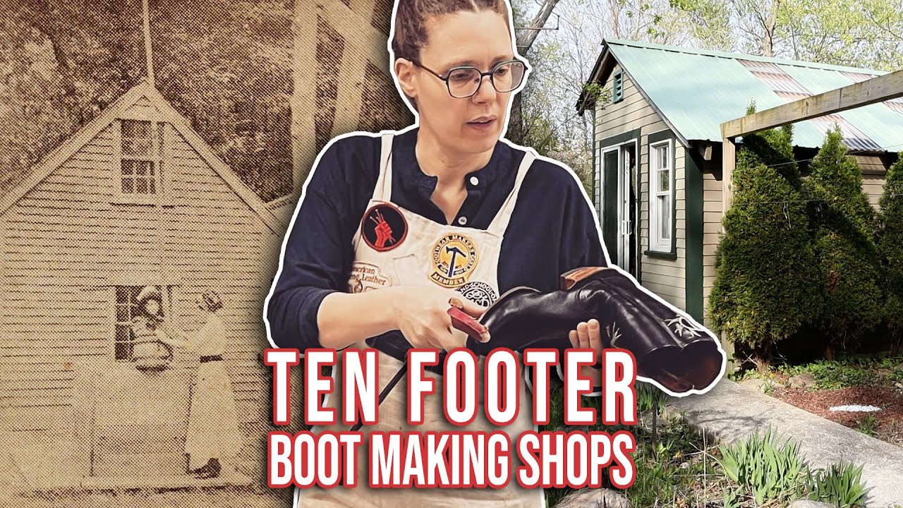 Custom Boot Making Shops from the 1800s were SO SMALL! (feat. Saboteuse)