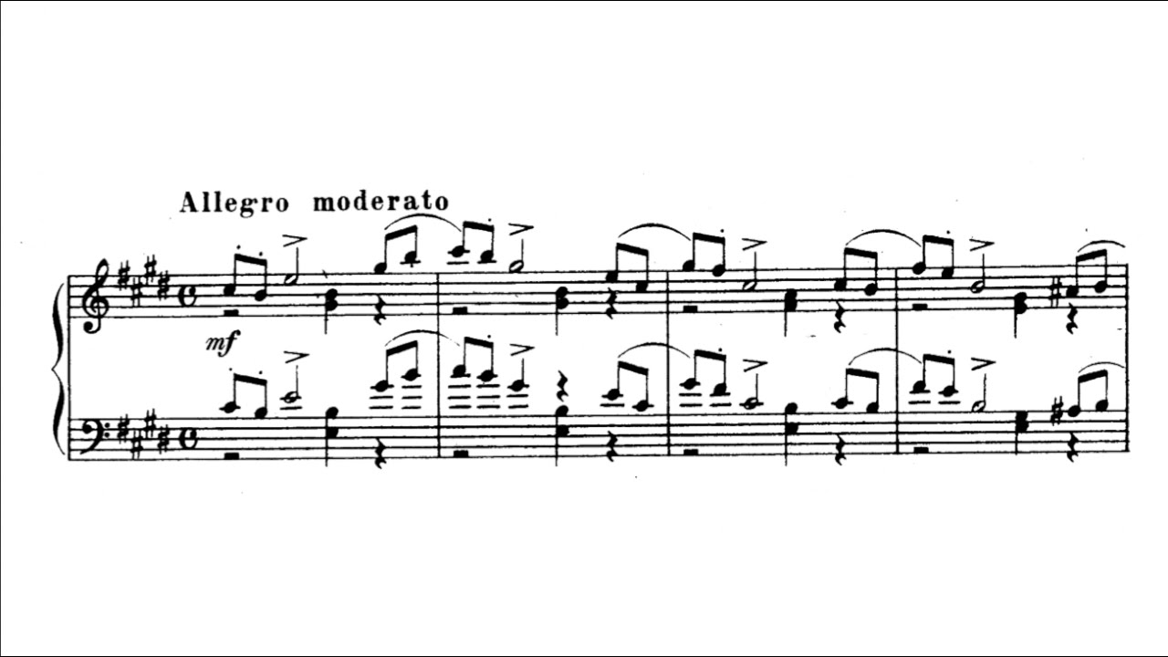 Rachmaninoff plays Tchaikovsky - The Seasons (November)