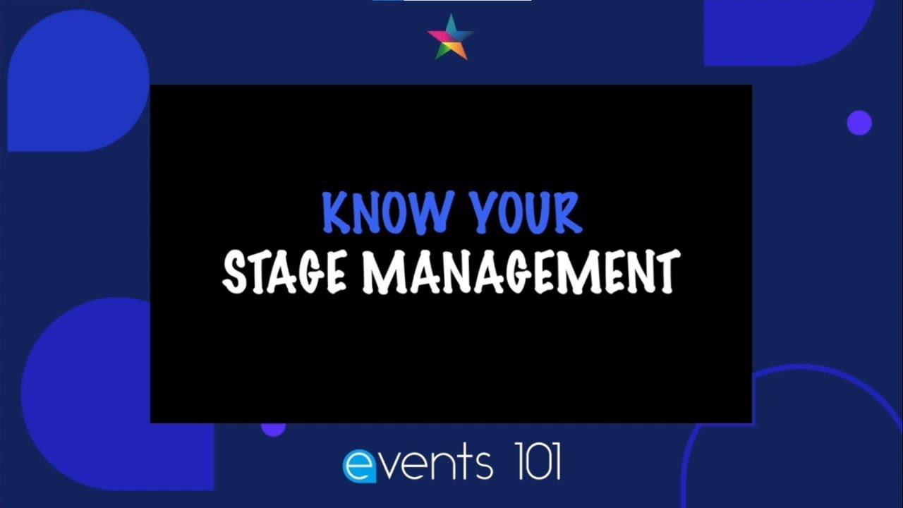 Events 101 | Showrunning & Stage Management | Keyur Shah & Amrita Puri