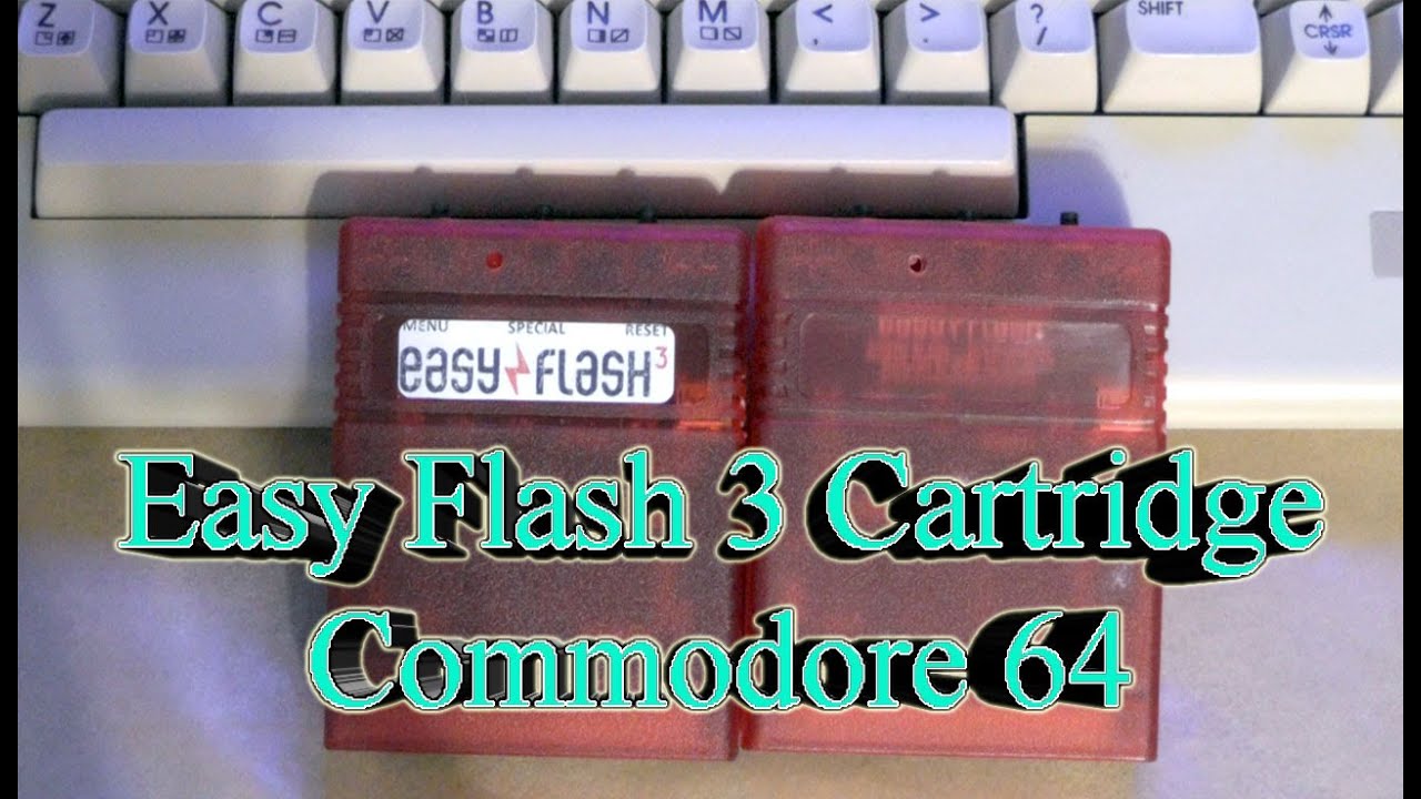 Commodore 64 EASY FLASH 3 Cartridge