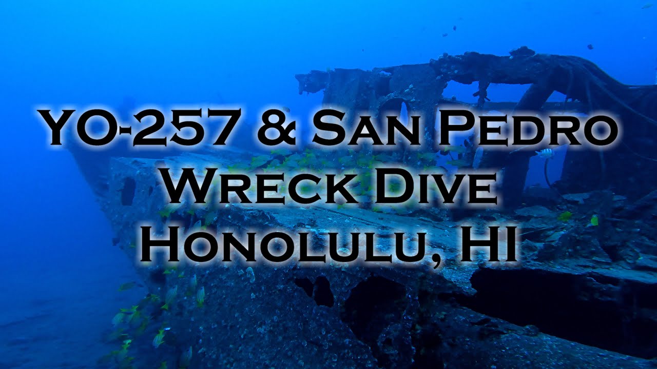 YO-257 & San Pedro Wreck Dive ~ Scuba Diving Honolulu, Hawaii ~ An Epic Adventure Dive by Rob Kohl