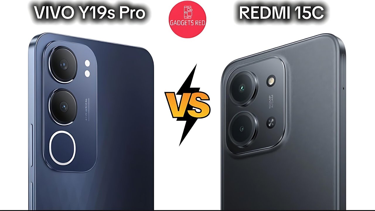 VIVO Y19s Pro vs REDMI 15C | Full comparison