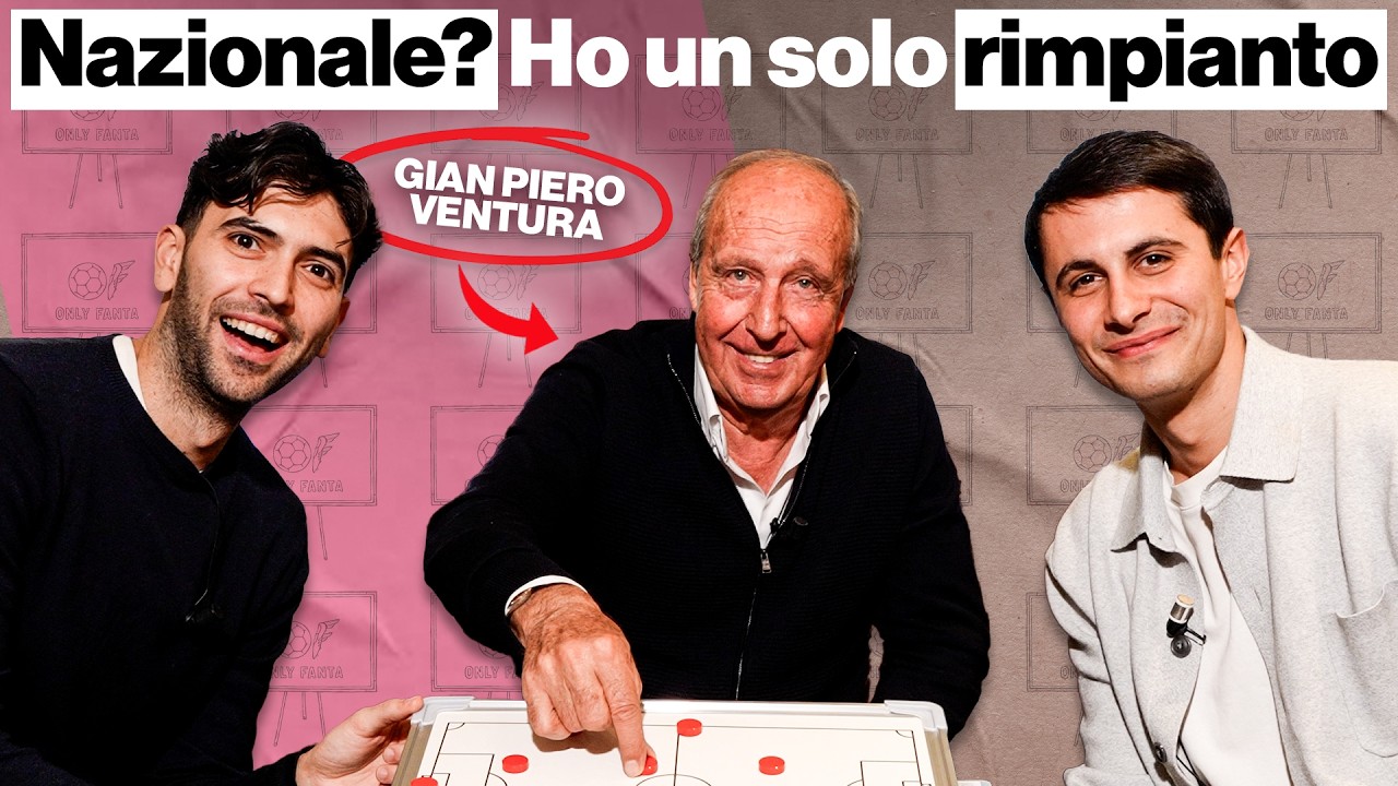 La Nazionale, il 4-2-4 e il grande rimpianto: tutti i segreti Gian Piero Ventura | Tutti Teorici