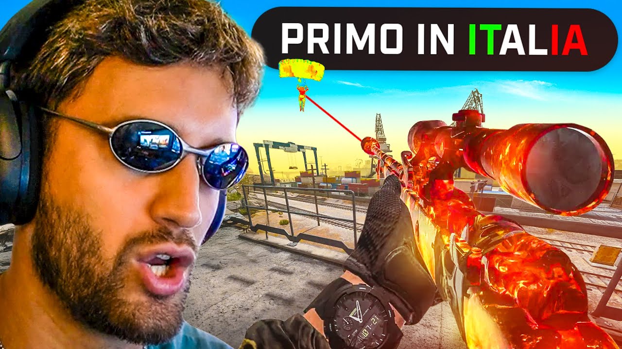 Sono il miglior cecchino Italiano di Warzone. Punto.