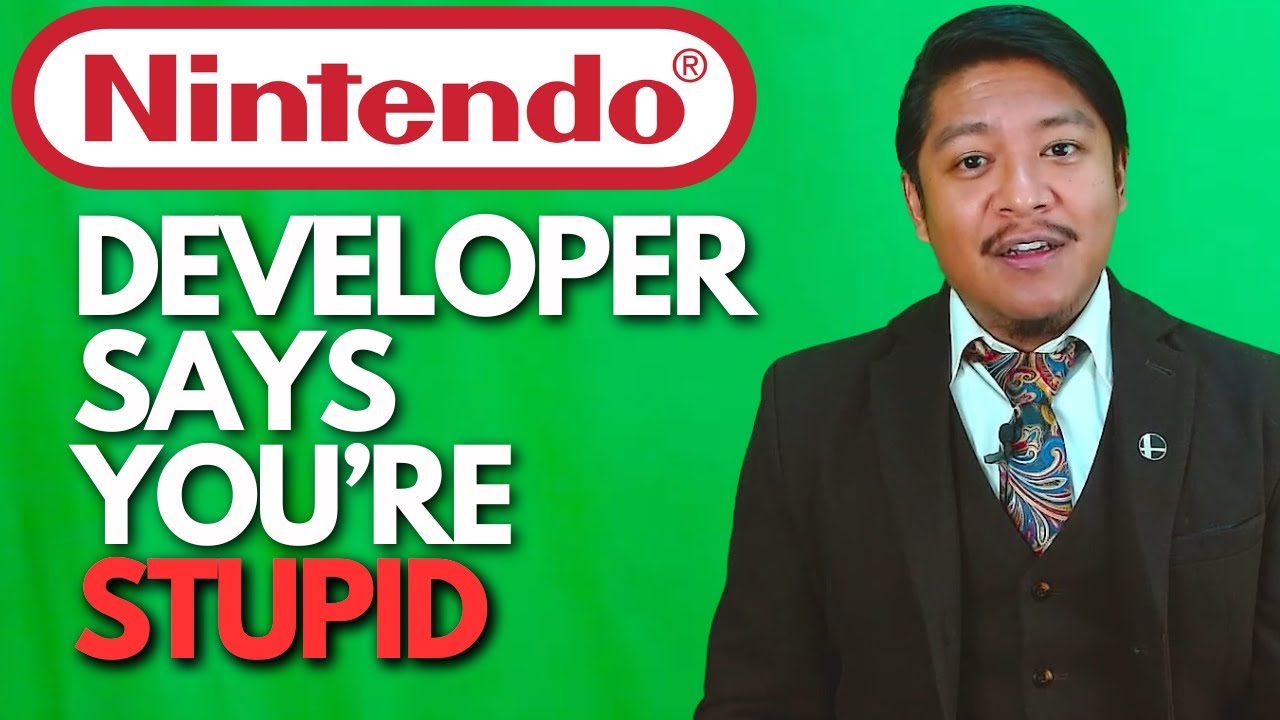He Attacks His Own Audience For Being Upset With Nintendo
