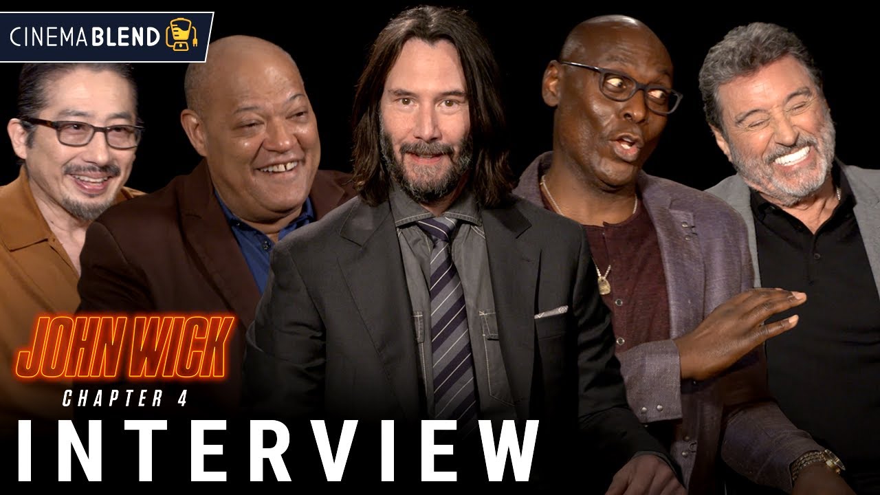 'John Wick: Chapter 4' Interviews with Keanu Reeves, Lance Reddick, Ian McShane & More!