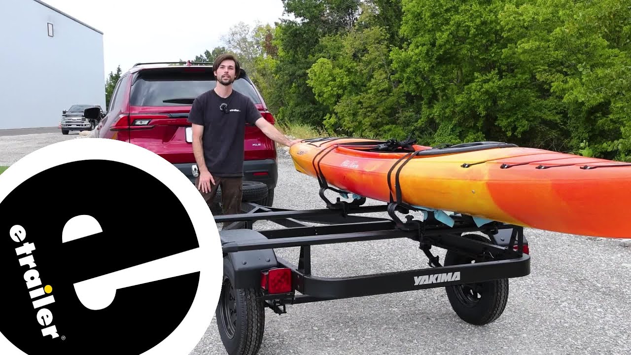 etrailer | How the Yakima LowRider Kayak Trailer Fits - 2024 Toyota Grand Highlander