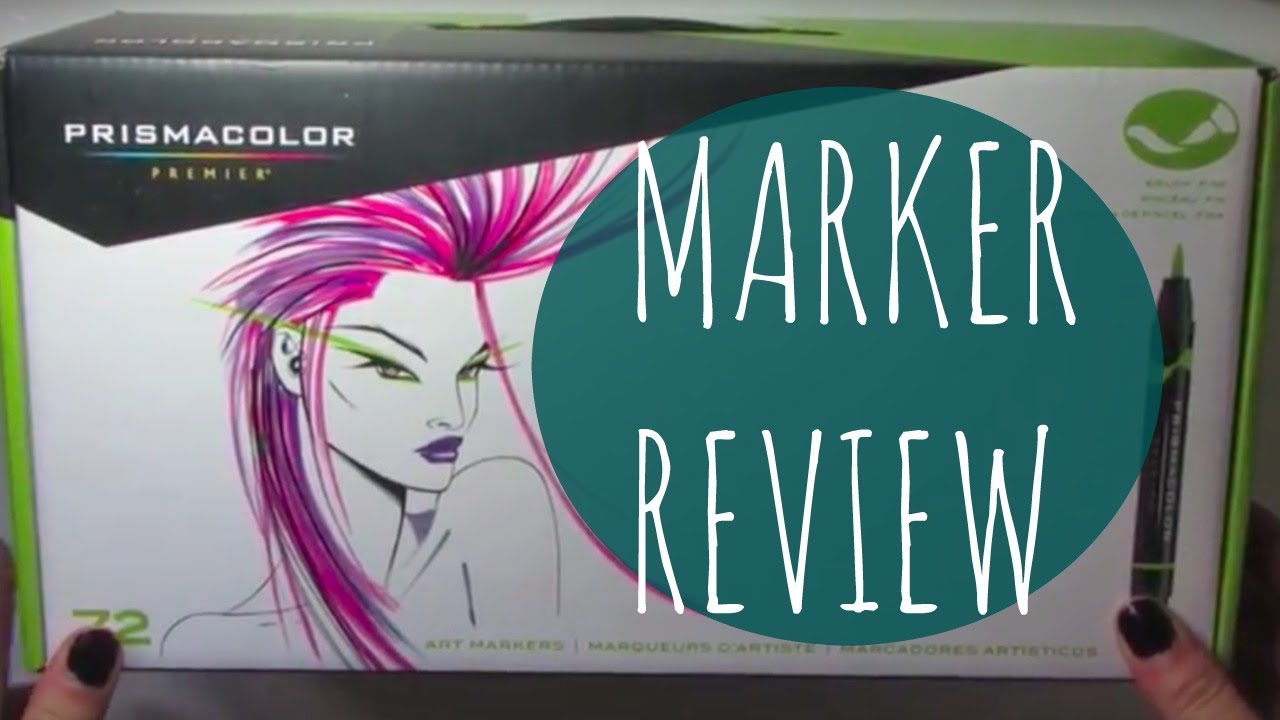 PRISMACOLOR MARKER REVIEW! (72 Brush Set)