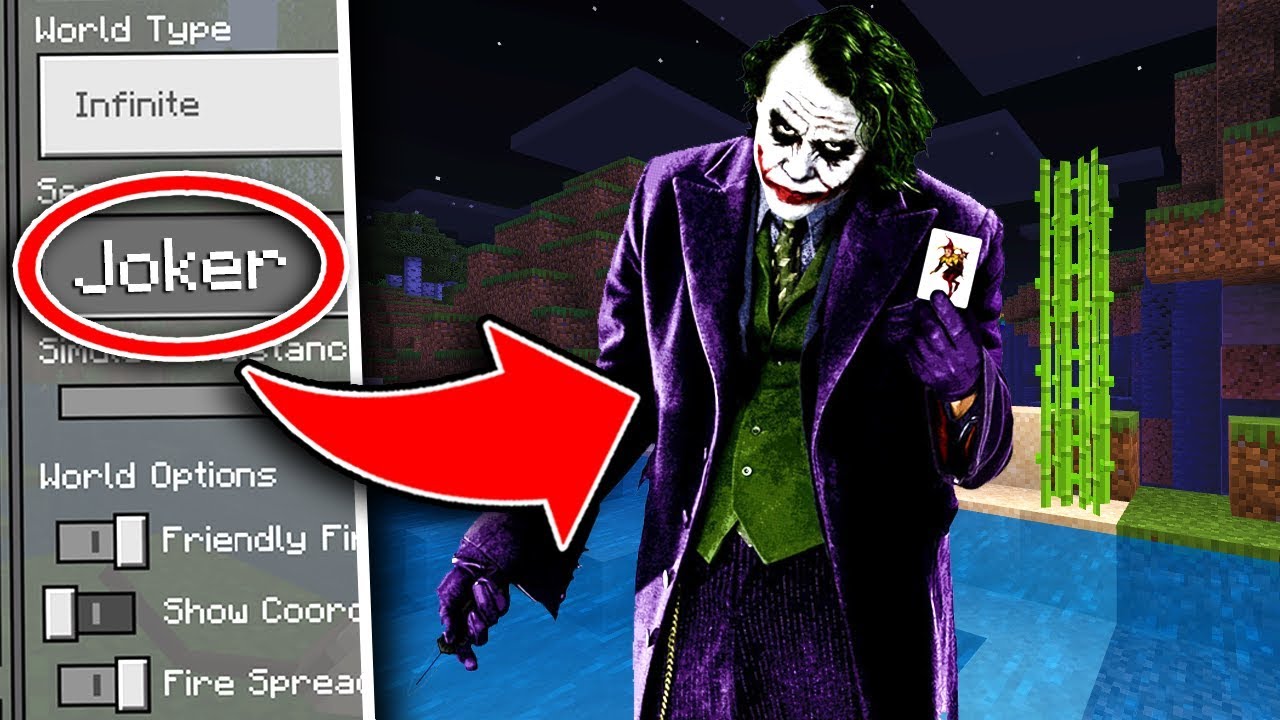 Do NOT Use the JOKER Seed in Minecraft Pocket Edition...