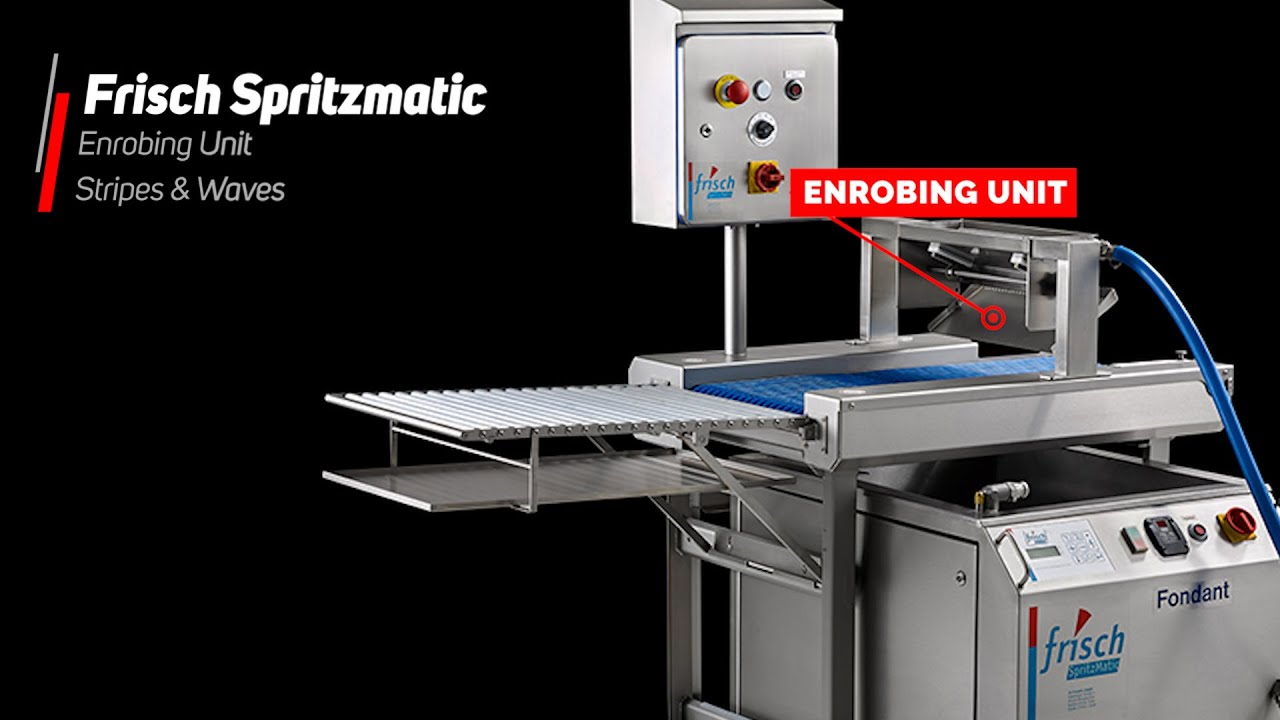 Chocolate & Fondant Enrober | Enrobing Line | Donut Production | Bakery Equipment | Erika Record