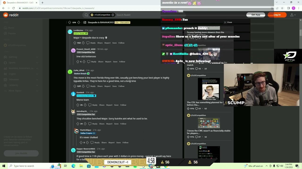 DAVPADIE MADE SCUMP RETIRE