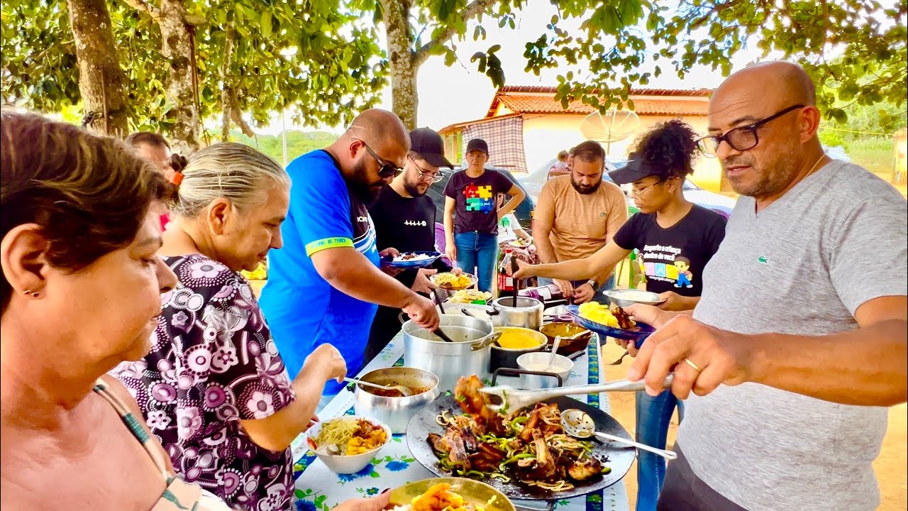 ALMOÇO NA CASA DA DONA “JURACI” NA ROÇA, COM MUITAS SURPRESAS