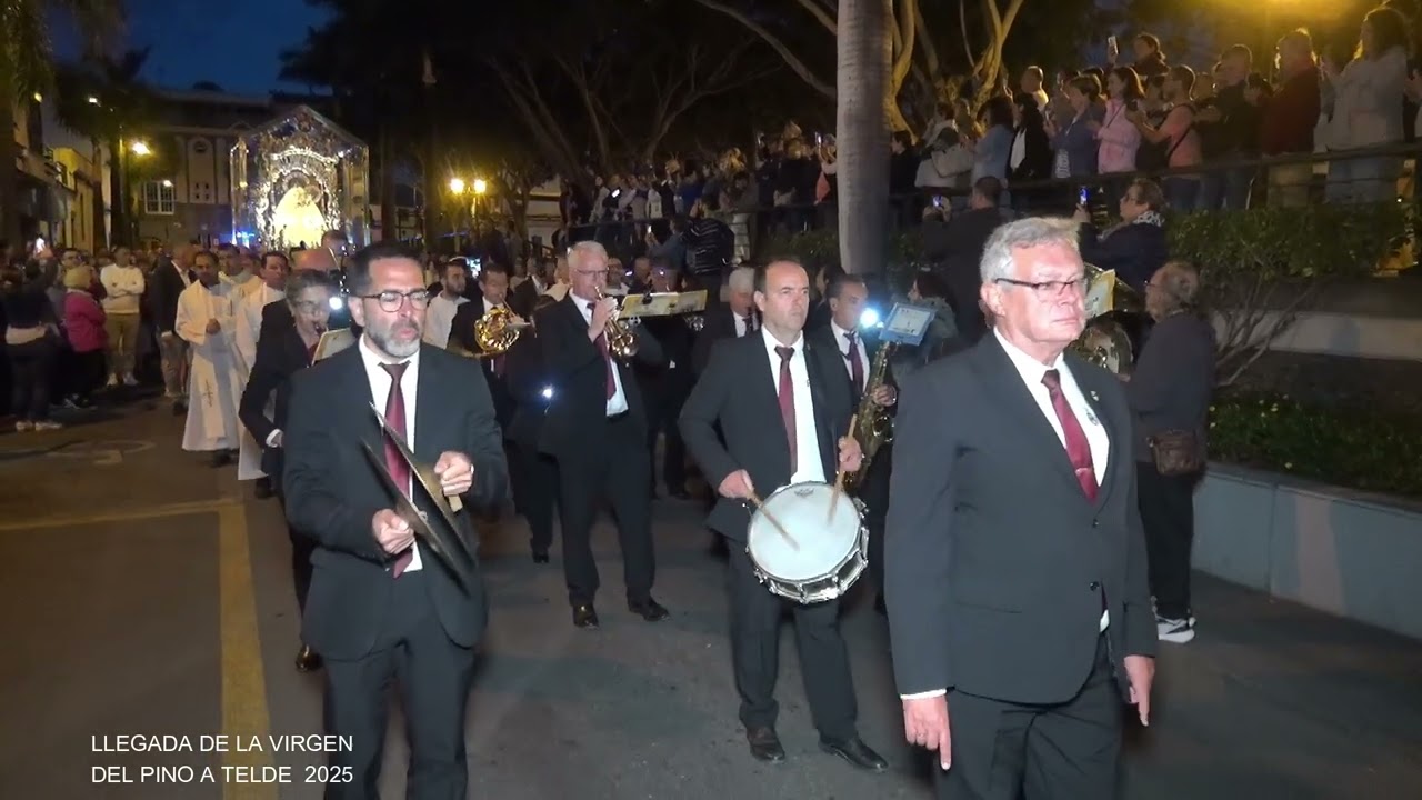 LLEGADA DE LA VIRGEN DEL PINO A LA CIUDAD DE TELDE 05 06 2025