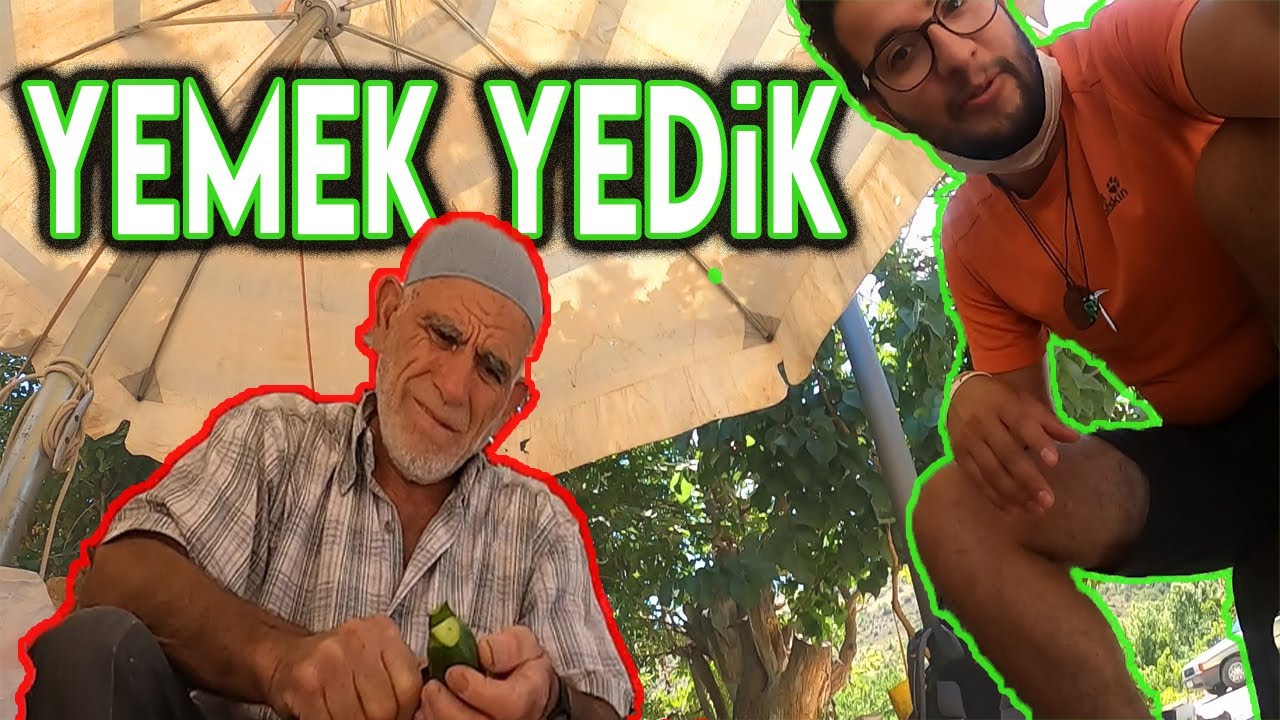 KÖYLÜ AMCA YEMEK ISMARLADI |  YOLDA KALDIM !!!