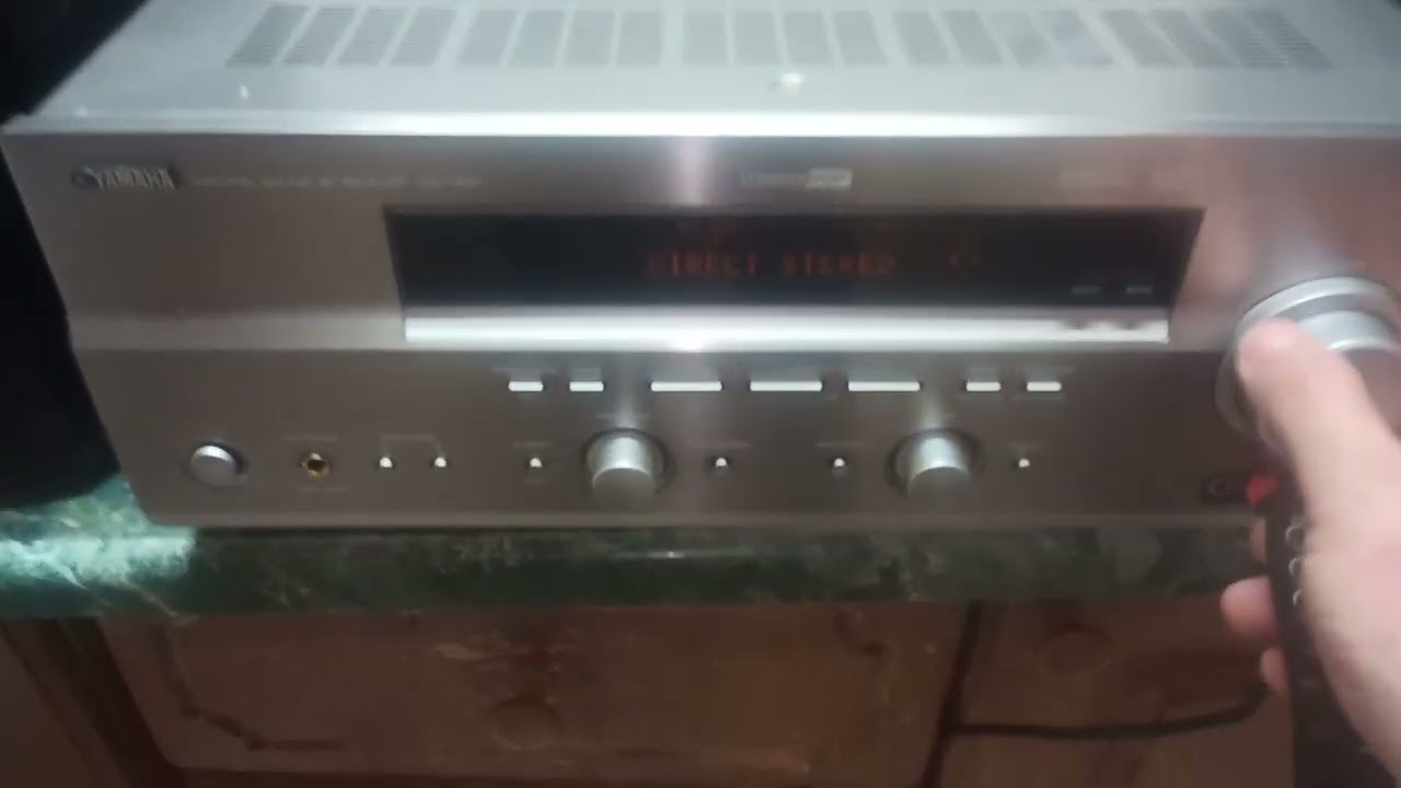проверка ресивера Yamaha rx-v557