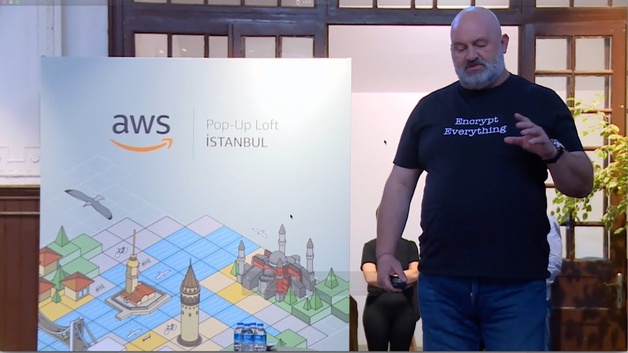 AWS Pop Up Loft Istanbul - Dr. Werner Vogels's Keynote