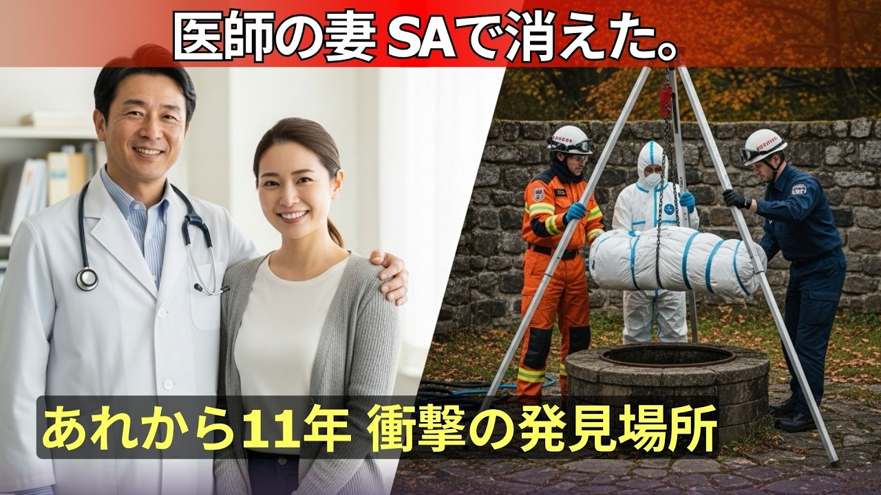11年目の真実：失踪した妻と隠された医師の罪【未解決事件】