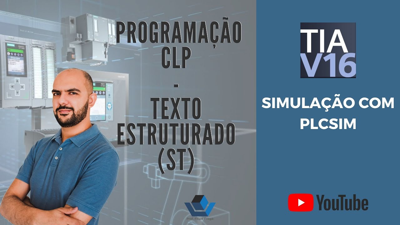 Programação em CLP em linguagem ST - Texto Estruturado - [TIA Portal]