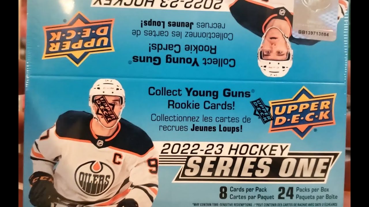 2022-23 Upper Deck Series 1 Retail Box - The 6 Young Guns Format + Laughing at the Yankees