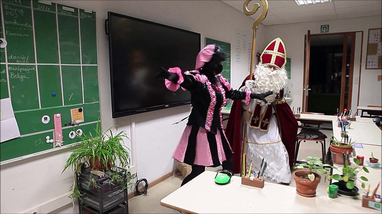 Sinterklaas 2020 in BS De Oogappel Gent