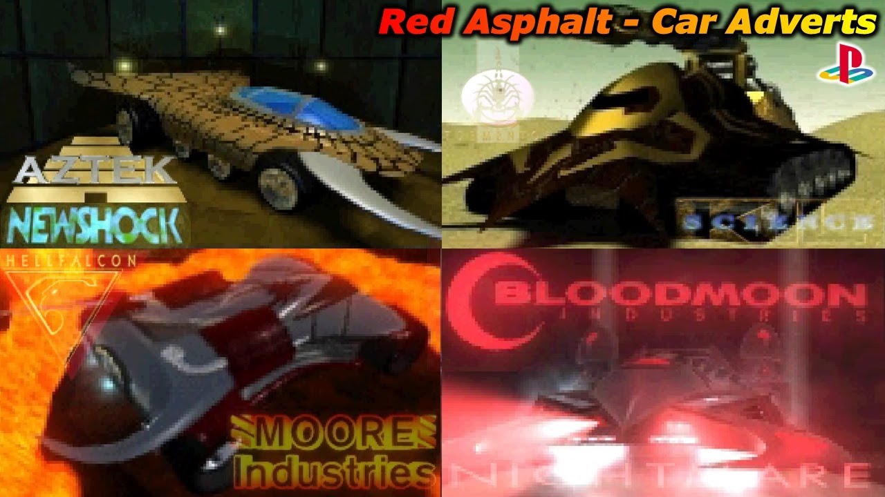 Red Asphalt - Car Adverts [PS1-US-Duckstation]