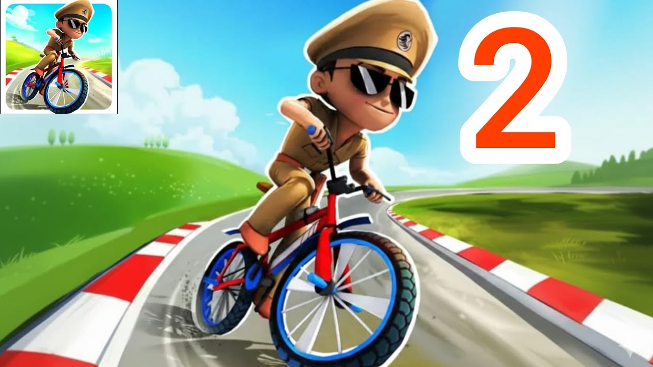 Little Singham Cycle Race (IOS Android) I Phone Android Gameplay